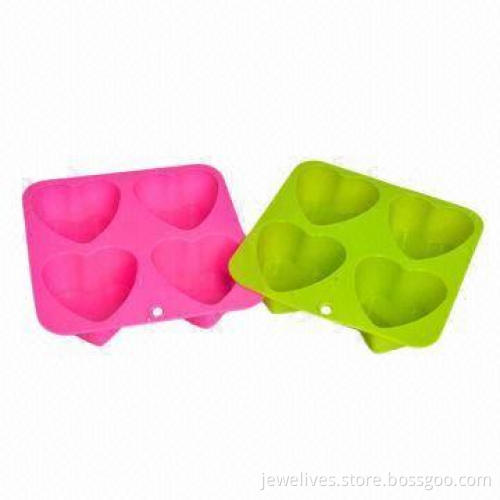 Silicone Cake Mold with Heart-shaped Design